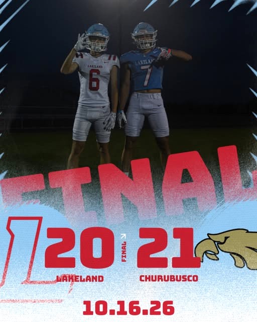 Lakeland falls to Churubusco 21-20